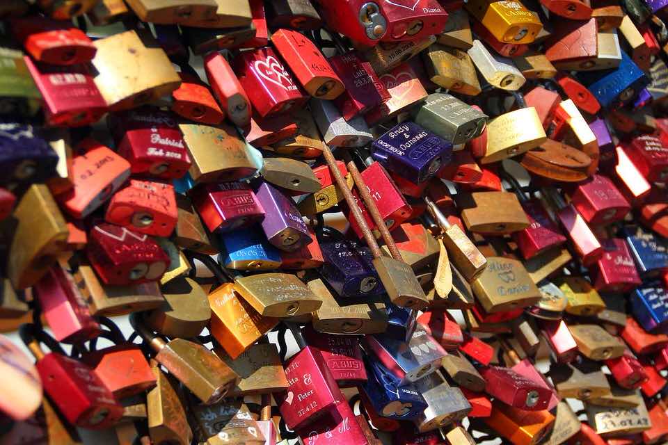 shun's article picture -  many many lock key